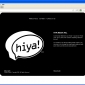 hiya media: logo/website design